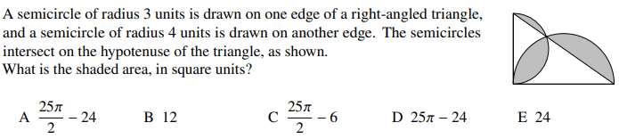 Maths competition