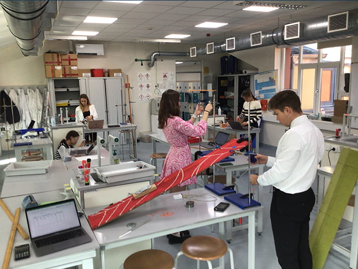 Year 13 Physics Students - Carousel For News Detail