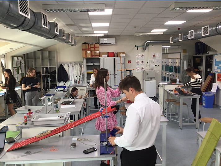 Year 13 Physics Students - Carousel For News Detail