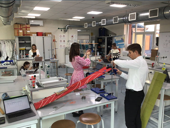 Year 13 Physics Students - Carousel For News Detail