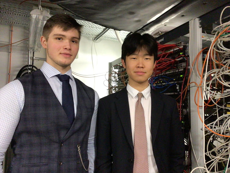 IB Computer Science visit to the Server Room - Carousel For News Detail