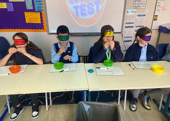 Year 5 Blind Taste Testing - Carousel For News Detail