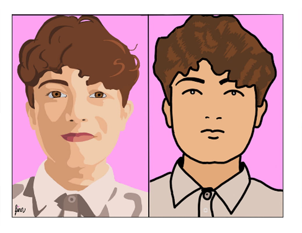 Year 9 Digital Portraits in the Style of Julian Opie - Carousel For News Detail