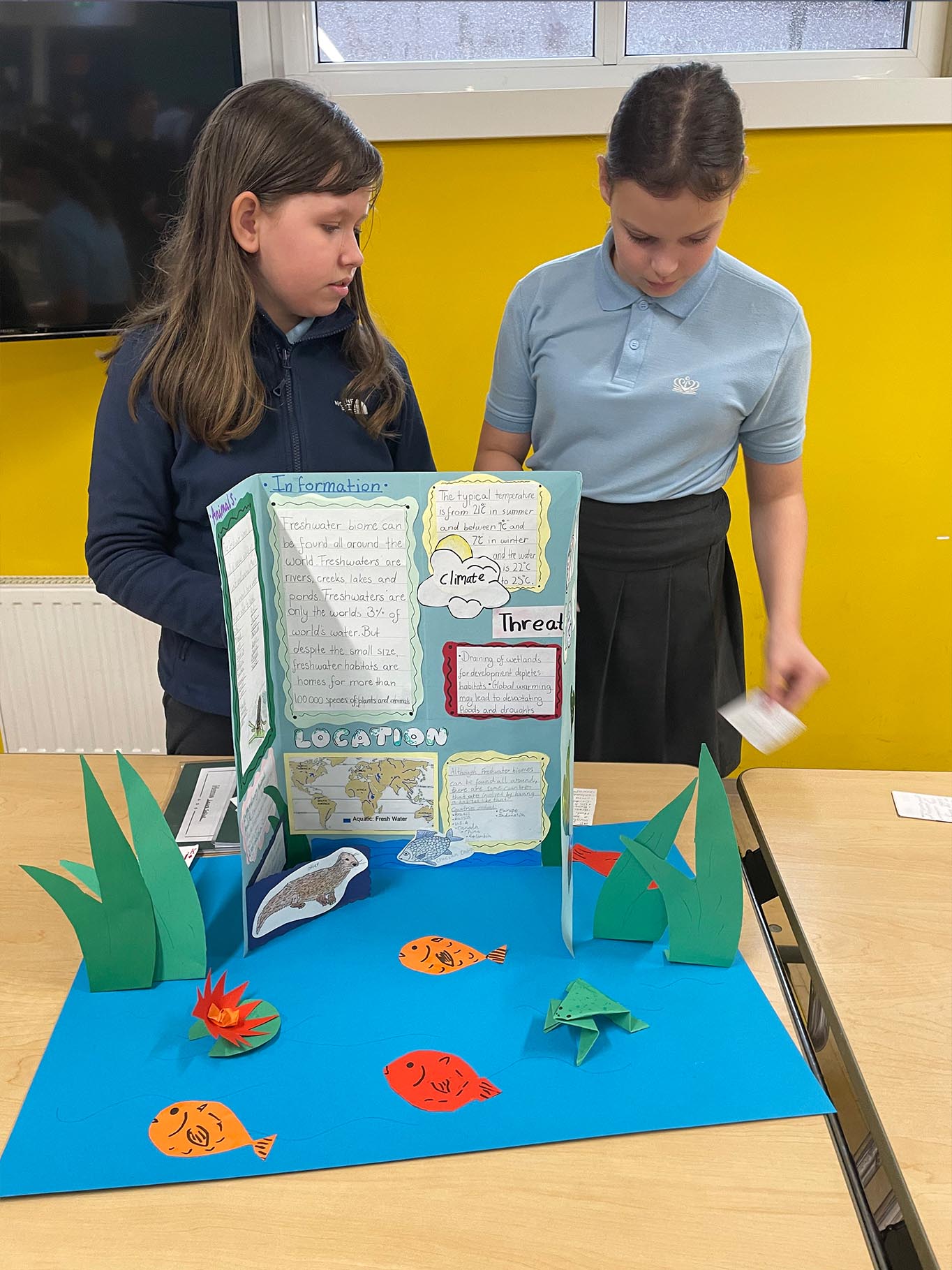 Year 6 Biomes Exhibition for Parents - Carousel For News Detail