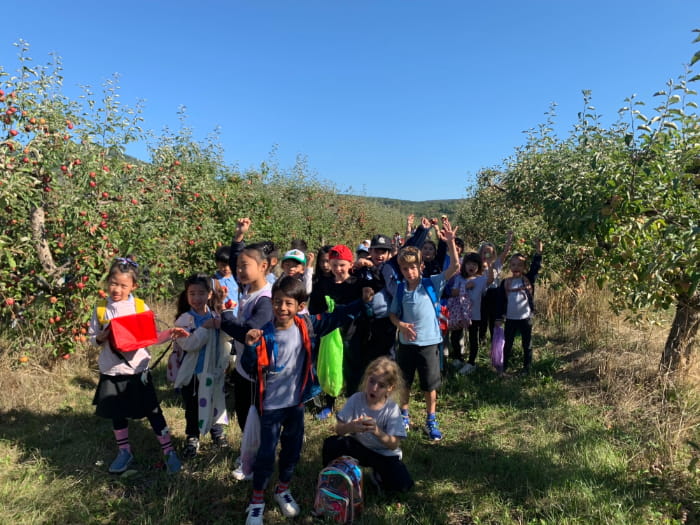 Year 2 Enjoys Apples, Animals, and Adventure - Year 2 Orchard Trip