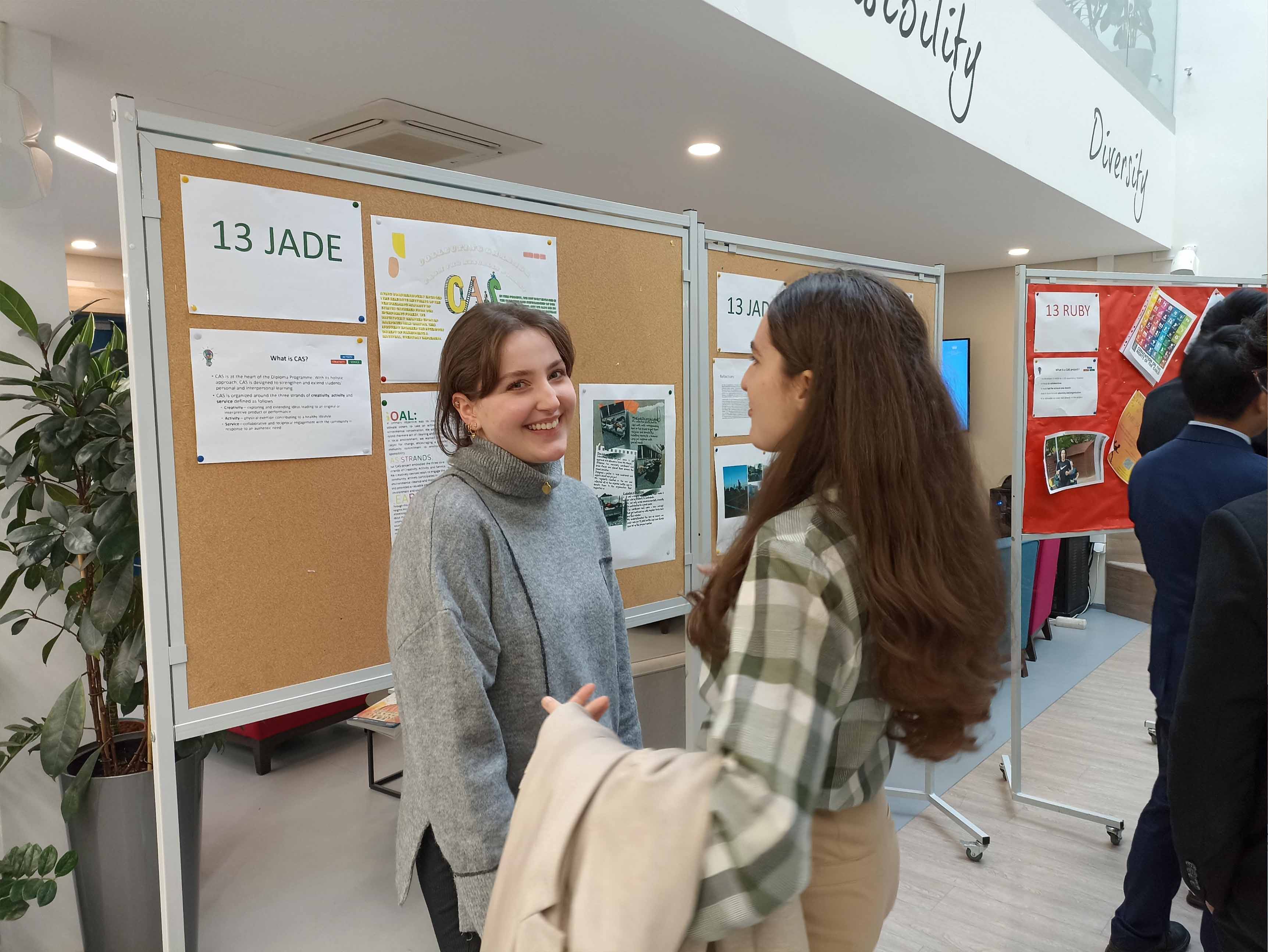 Year 13 CAS Project Exhibition - Carousel For News Detail