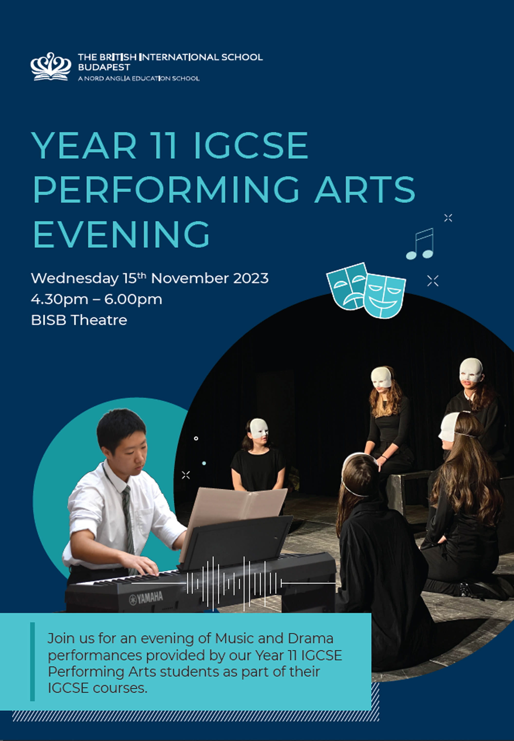 Year 11 IGCSE Performing Arts Evening - Year 11 IGCSE Performing Arts Evening
