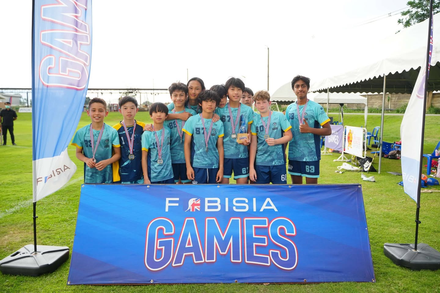2nd Place Finish at the U13 FOBISIA Games - 2nd Place Finish at the U13 FOBISIA Games