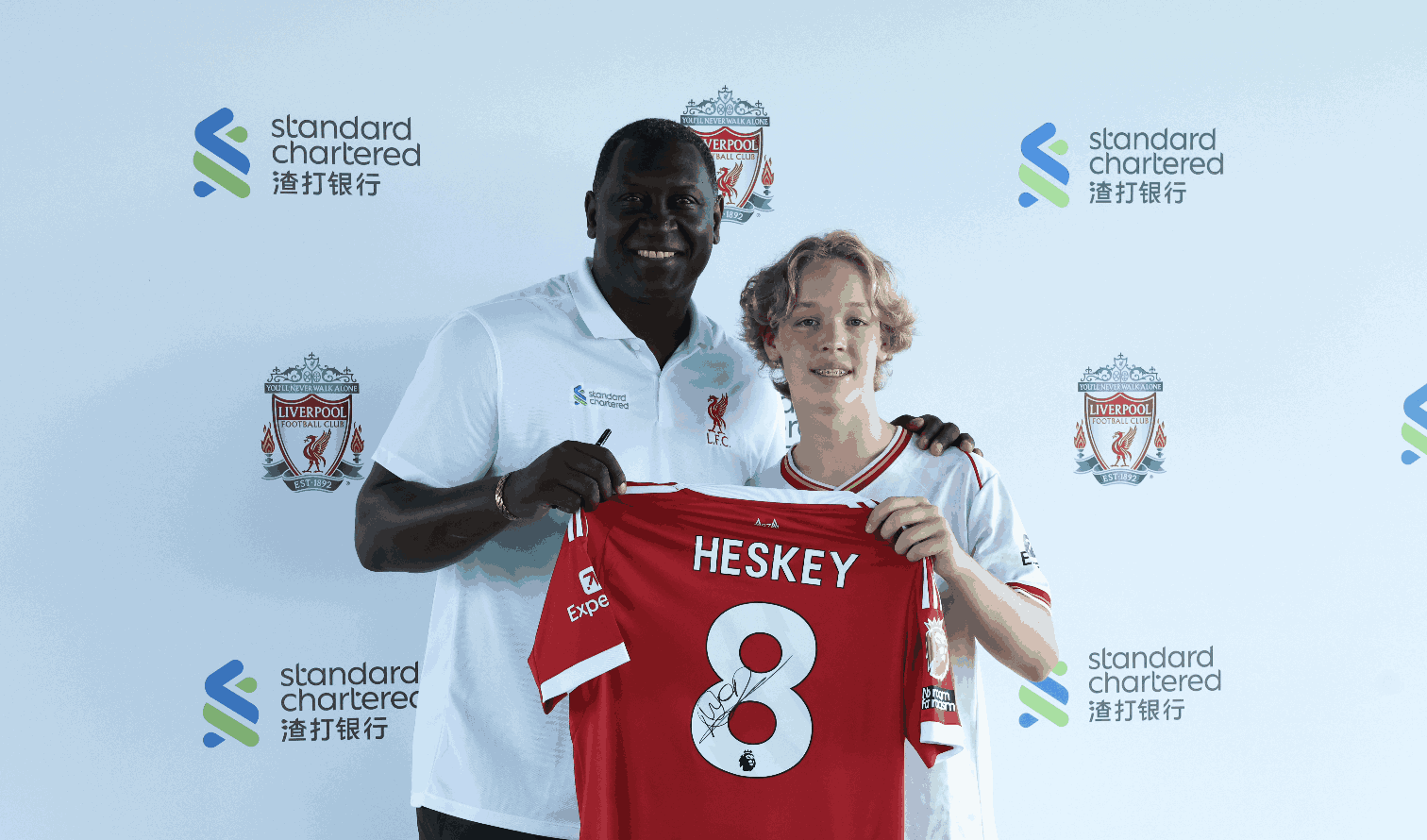 Liverpool Football Legend Visits BISS - Liverpool Football Legend Visits BISS