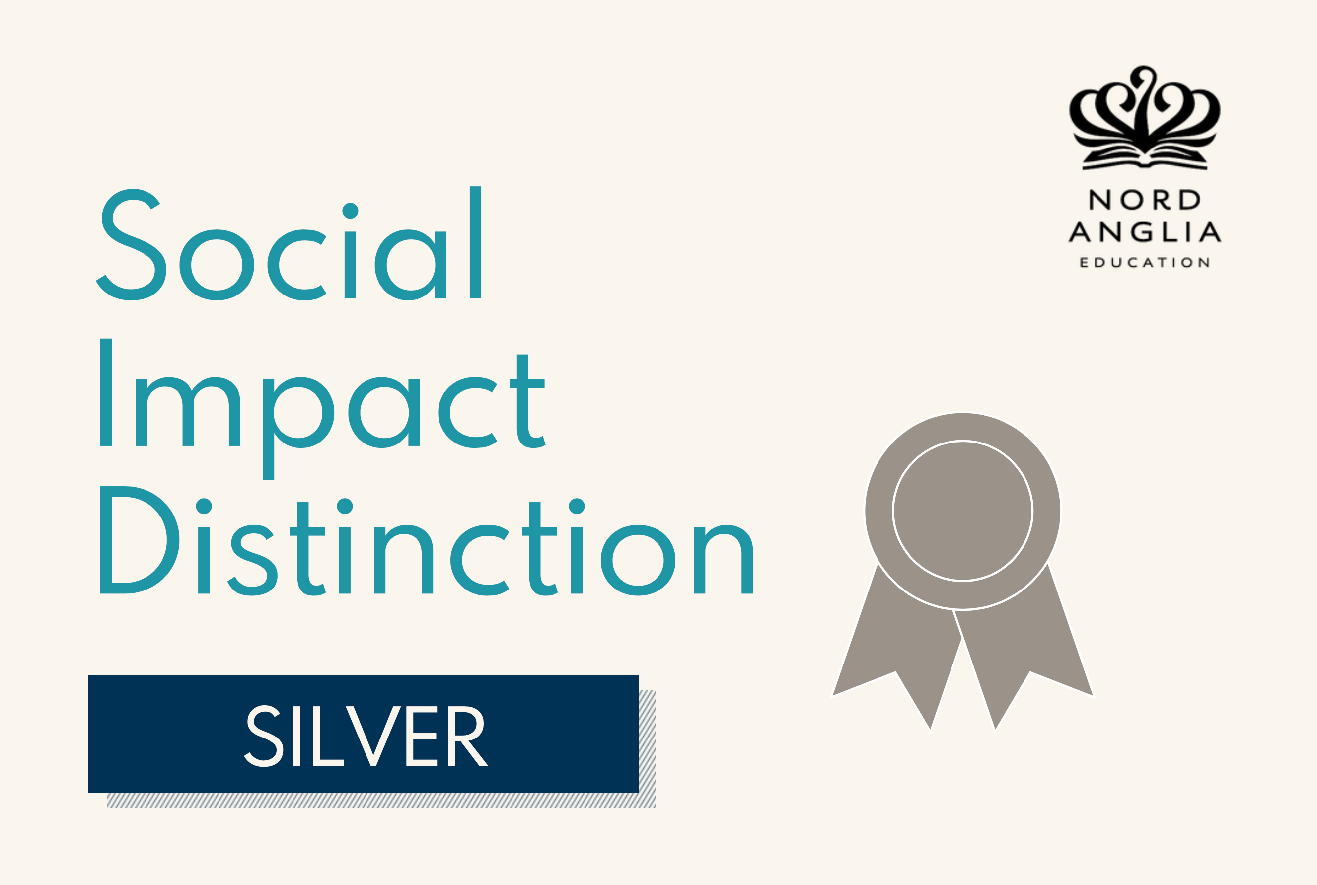 BISS achieves Silver of the prestigious Social Impact Distinction - BISS achieves Silver of the prestigious Social Impact Distinction