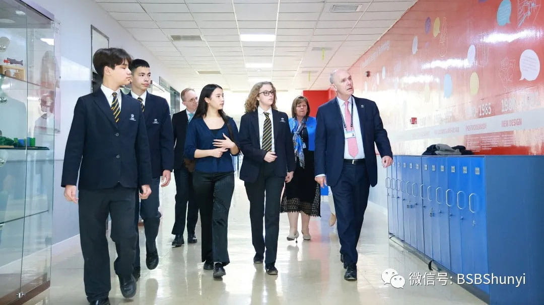 Nord Anglia Education CEO visits BSB Shunyi - Nord Anglia Education CEO visits BSB Shunyi