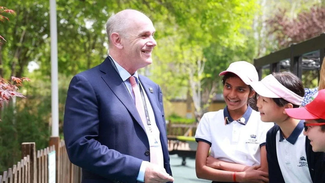 Nord Anglia Education CEO visits BSB Shunyi - Nord Anglia Education CEO visits BSB Shunyi