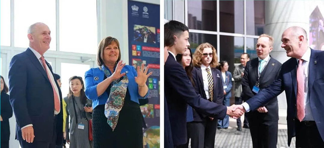 Nord Anglia Education CEO visits BSB Shunyi - Nord Anglia Education CEO visits BSB Shunyi