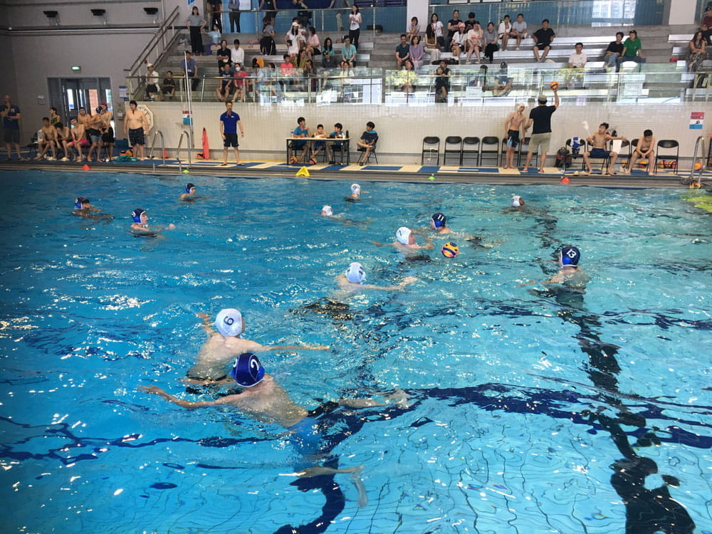 BSB Water Polo Players met Dutch Olympian Ben Silvis - BSB Water Polo Players met Dutch Olympian Ben Silvis