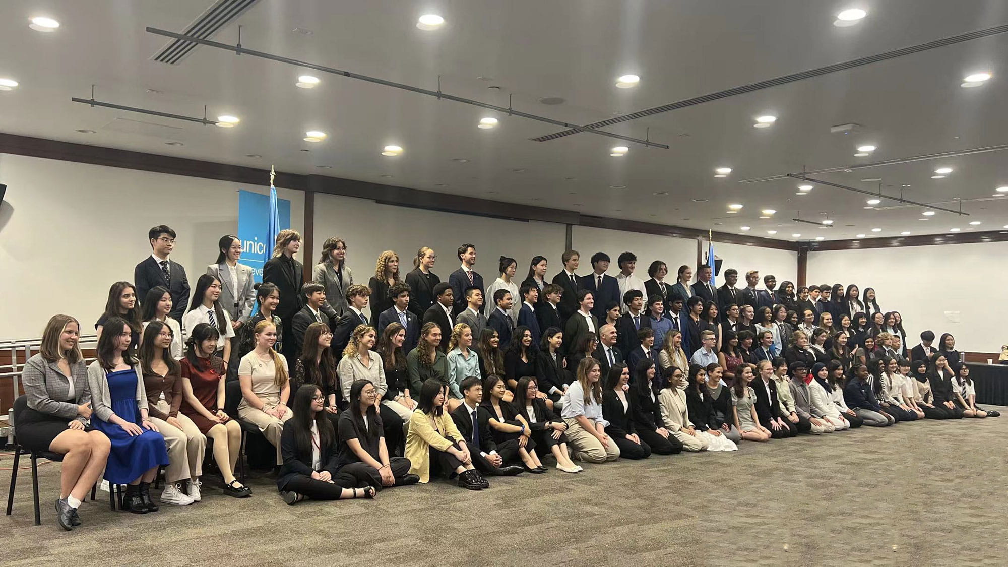 BSB Ambassadors at the NAE-UNICEF Summit in New York 2023 - BSB Ambassadors at the NAE-UNICEF Summit in New York 2023