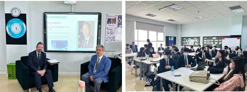 Meet Deputy Head of EU Delegation to China – Mr. Harrington - Meet Deputy Head of EU Delegation to China Mr Harrington