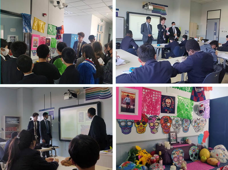 西班牙语学生亲身体验墨西哥传统！ - Spanish students get a taste of Mexican tradition