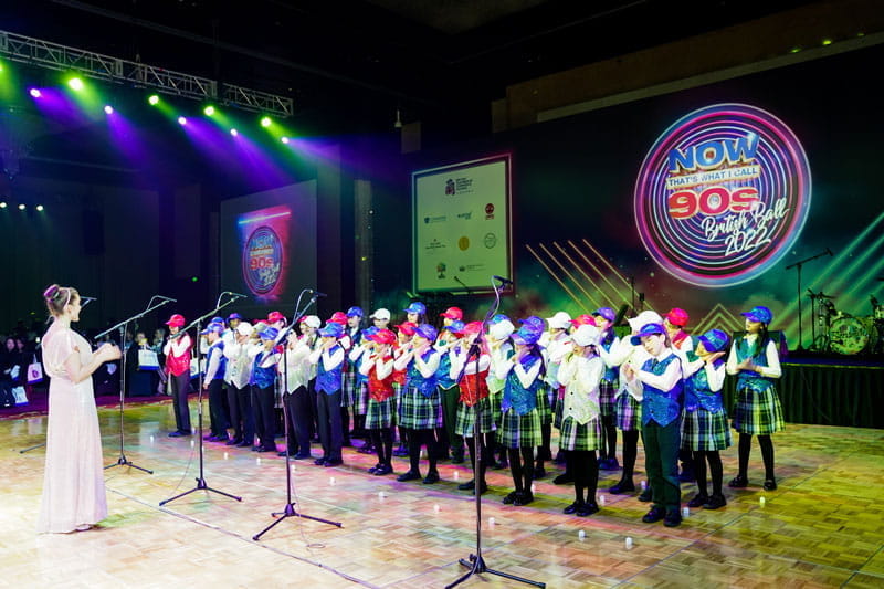 BSB Choir delighted audiences at the British Ball 2022 - BSB Choir delighted audiences at the British Ball 2022