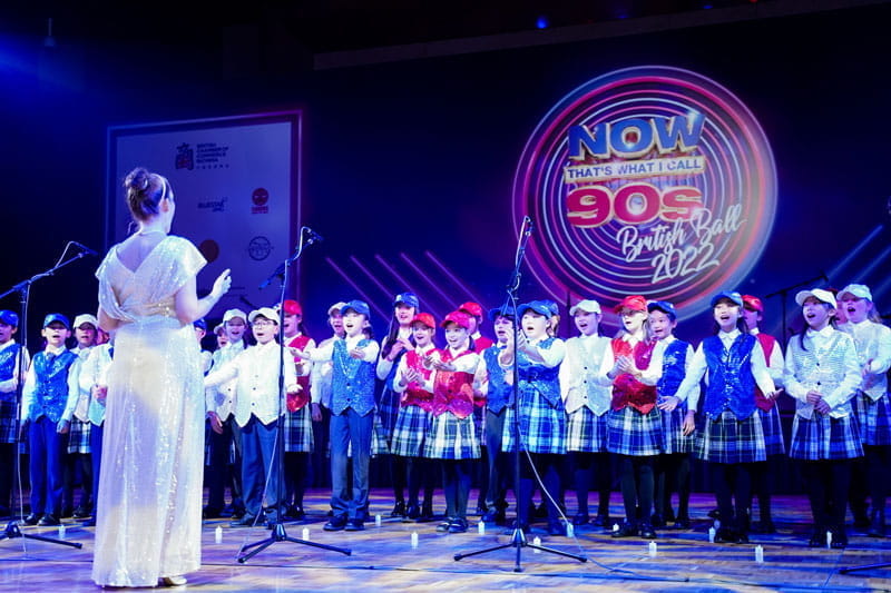 BSB Choir delighted audiences at the British Ball 2022 - BSB Choir delighted audiences at the British Ball 2022