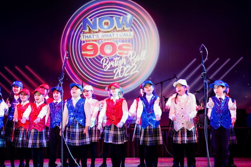 BSB Choir delighted audiences at the British Ball 2022 - BSB Choir delighted audiences at the British Ball 2022