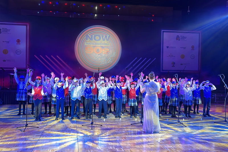 BSB Choir delighted audiences at the British Ball 2022 - BSB Choir delighted audiences at the British Ball 2022