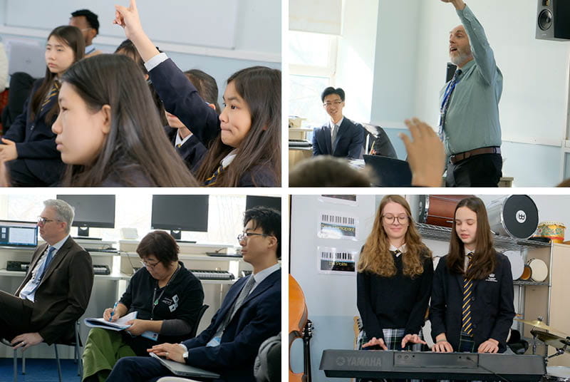 Juilliard Curriculum Specialists Brian Drye visits BSB Jan 2024 - Juilliard Curriculum Specialists Brian Drye visits BSB Jan 2024