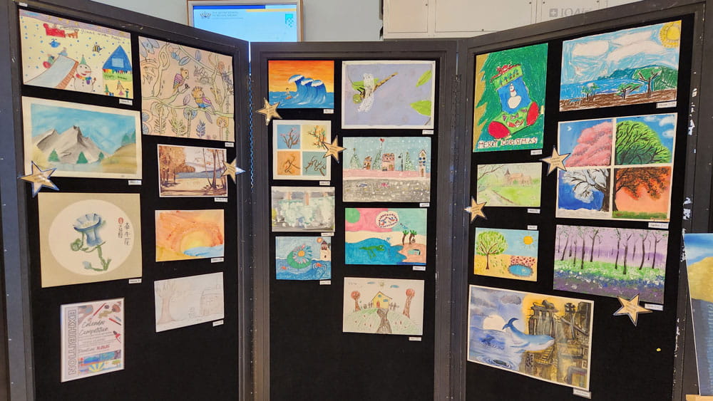BSB学生艺术画展与活动 - Be Inpired by the Love of Art at BSB