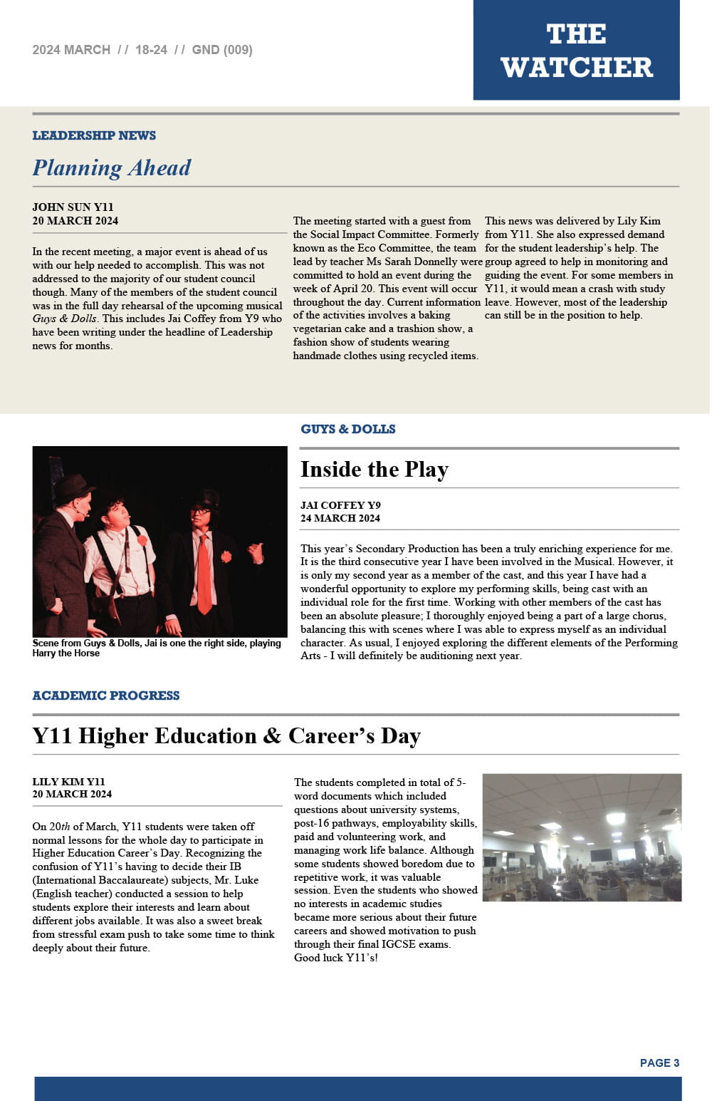 The Watcher 9th Edition 24 March 2024 - The Watcher 9th Edition 24 March 2024