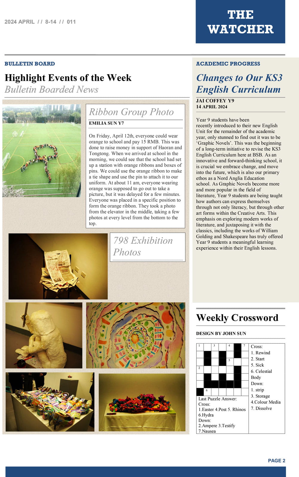 The Watcher 11th Edition 14 April 2024 - The Watcher 11th Edition 14 April 2024