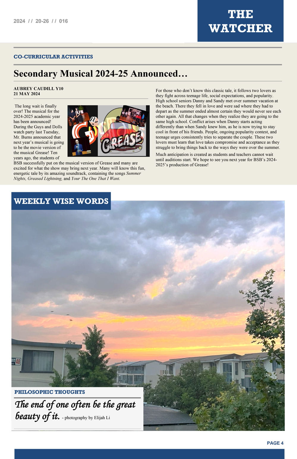 The Watcher 16th Edition 26 May 2024 - The Watcher 16th Edition 26 May 2024