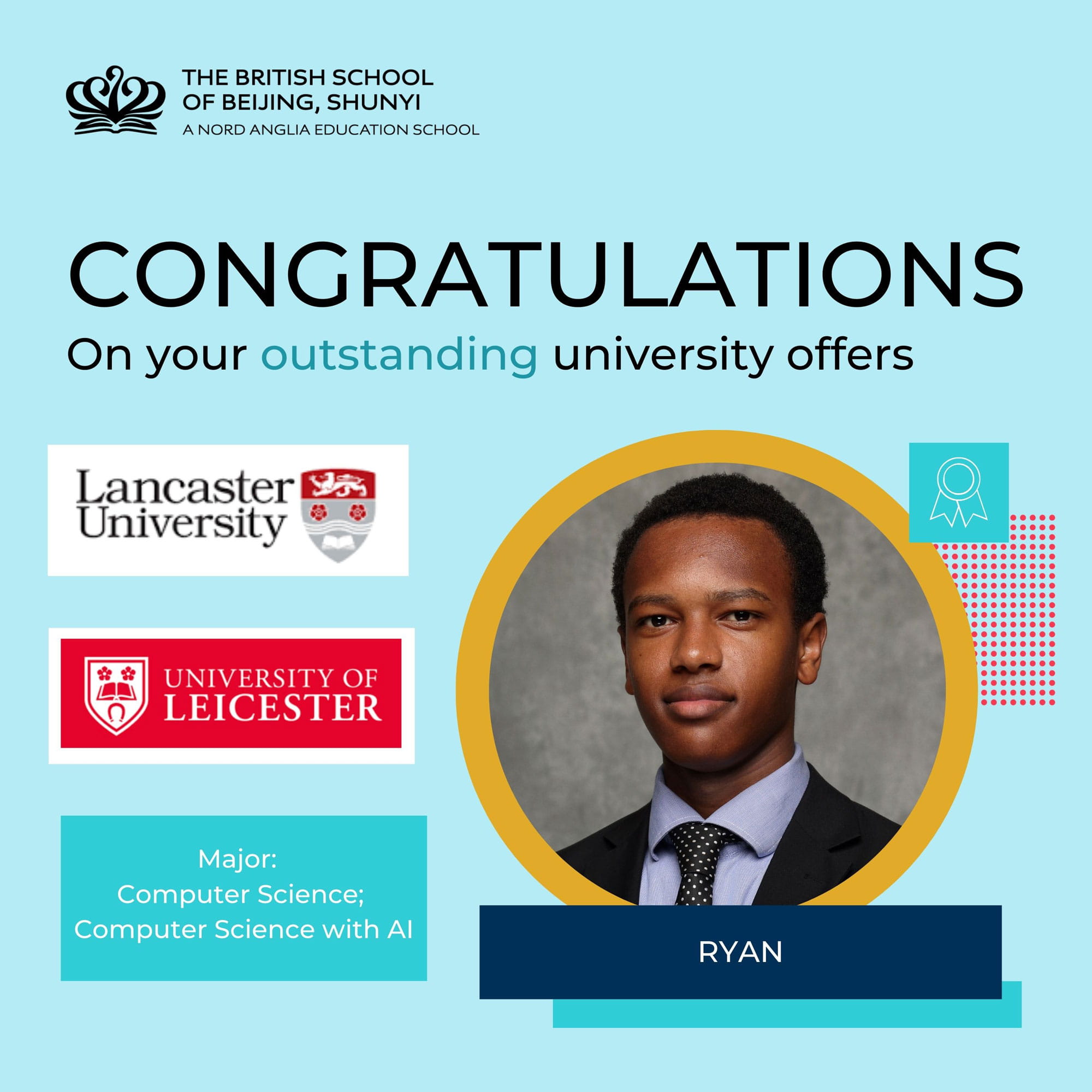 Outstanding University Outcomes at the British School of Beijing Shunyi - Outstanding University Outcomes at the British School of Beijing Shunyi