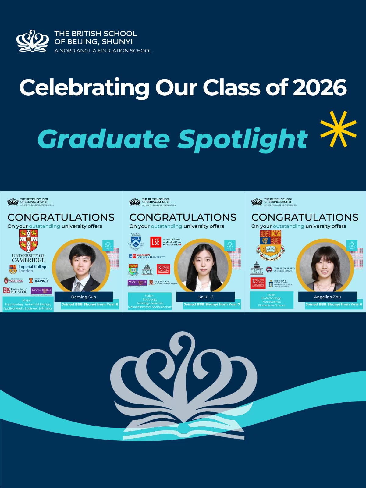北京英国学校顺义校区卓越佳绩:IBDP平均分超出全球平均5.39分! - Celebrating Exceptional IBDP Results at BSB Shunyi