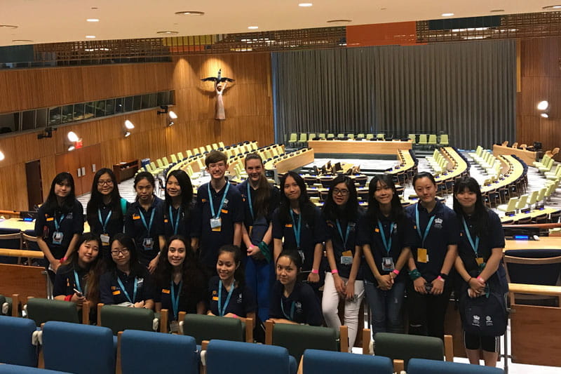 BSB Students attending NAE-UNICEF Summit in New York - BSB Students attending NAE-UNICEF Summit in New York