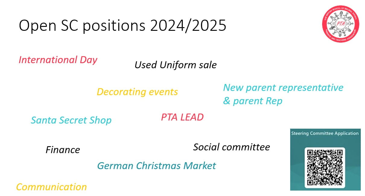 Apply for PTA 2024-2025 Steering Committee by 3rd May, 2024 - Apply for PTA 2024 2025 Steering Committee by 3rd May