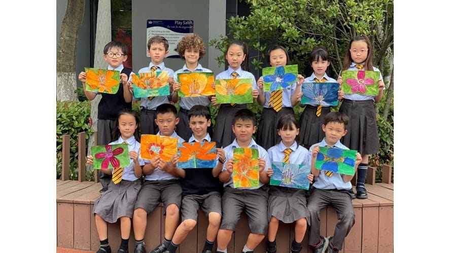 Art inspired by Georgia Okeeffe
