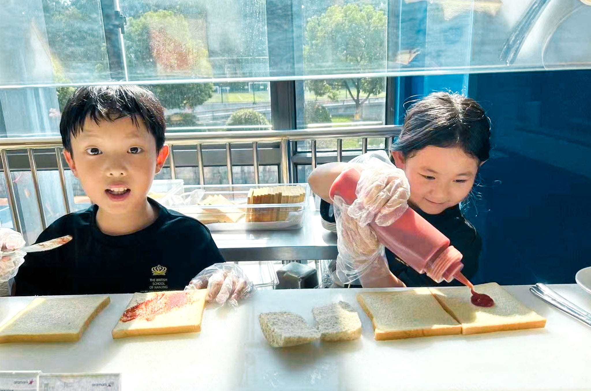 健康饮食： 三年级学生亲手制作三明治 - Healthy Diet - Make Your Own Sandwich