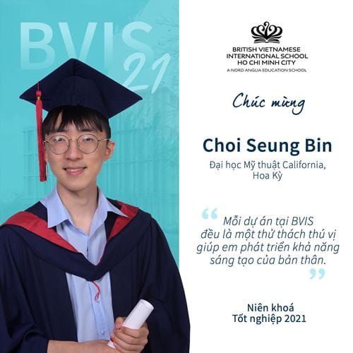 Seung Bin's Story | BVIS HCMC - Seung Bin Story