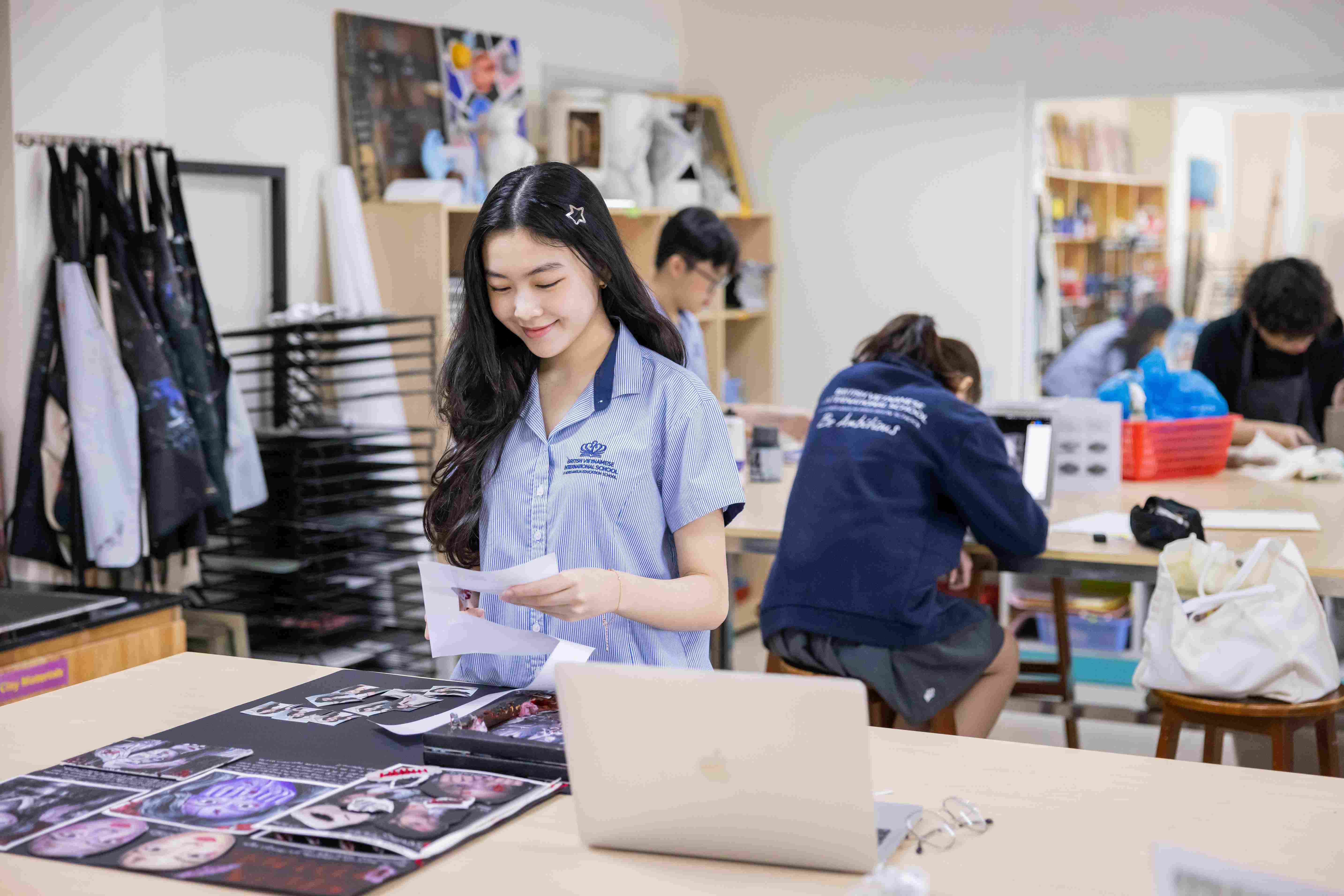 Mai Thao Linh, Year 12 student: "Developing creative thinking with the A Level Art and Design Programme at BVIS" - Developing creative thinking with the A Level Art and Design Programme