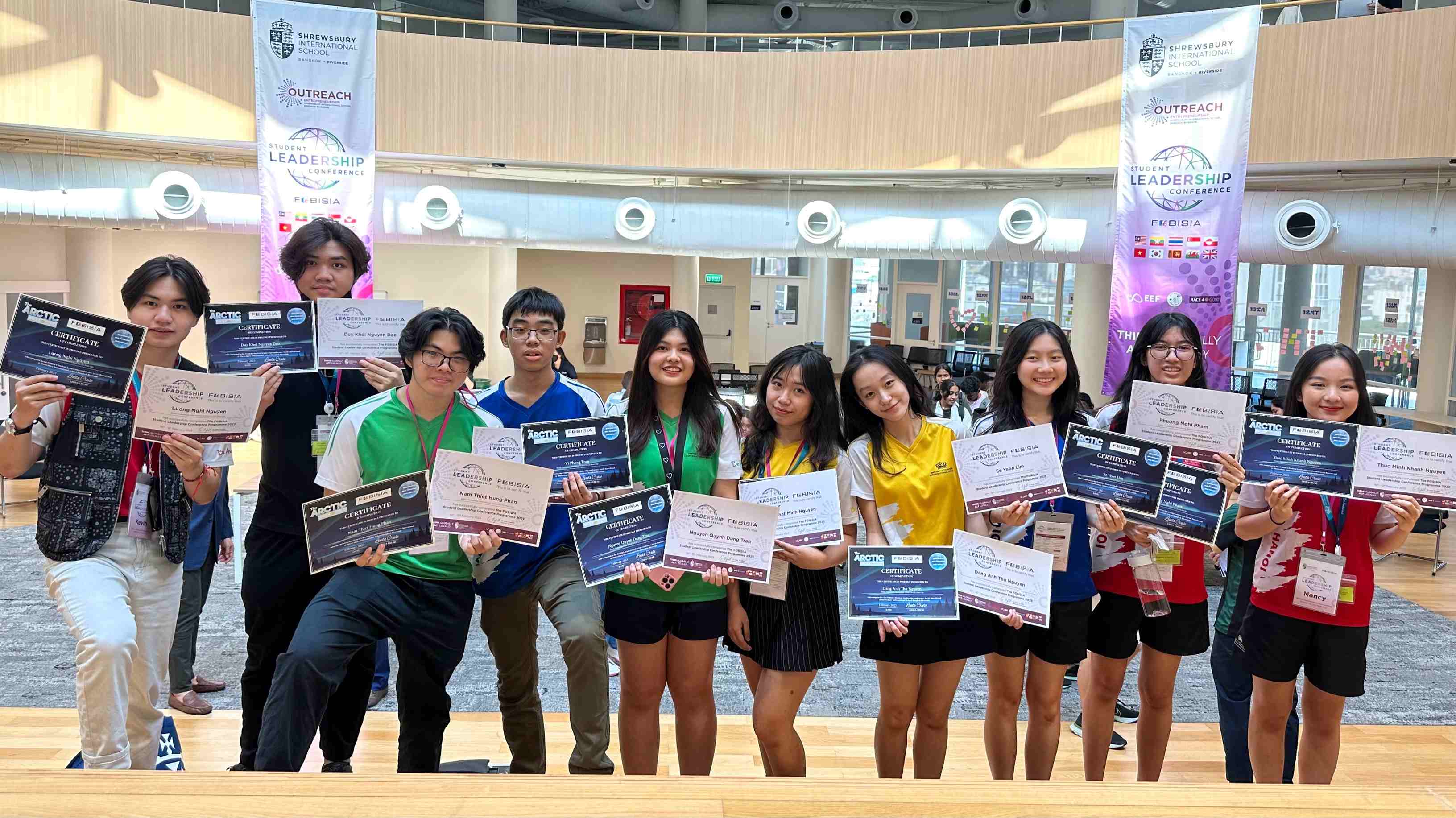 Kevin Luong Nghi, Class of 2023 alumnus wins the best presentation awards at the PVH Corp Ground Floor Challenge Competition 2024, USA - Kevin at BVIS