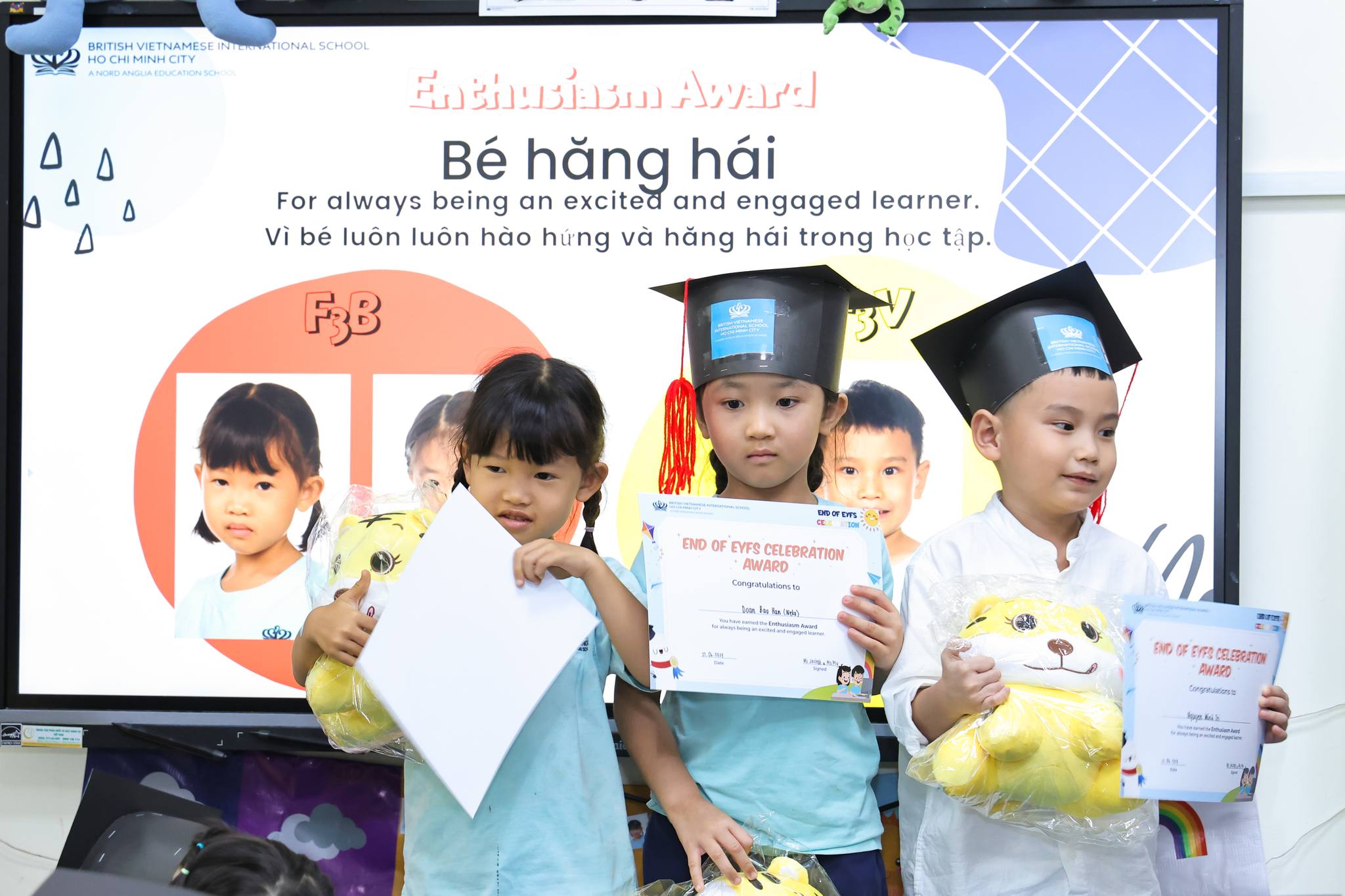 Chúc mừng các bé F3 xuất sắc hoàn thành Chương trình khối Mầm non - Carousel For News Detail