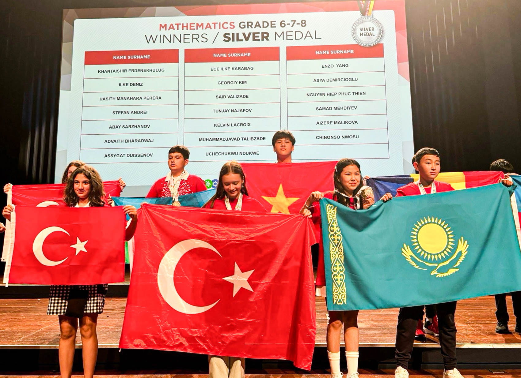 Phuc Thien, Year 9, Excels with Silver Medal in Mathematics at the International STEM Olympiad, Netherlands  - Phuc Thien Year 9 Excels with Silver Medal in Mathematics at the International STEM Olympiad