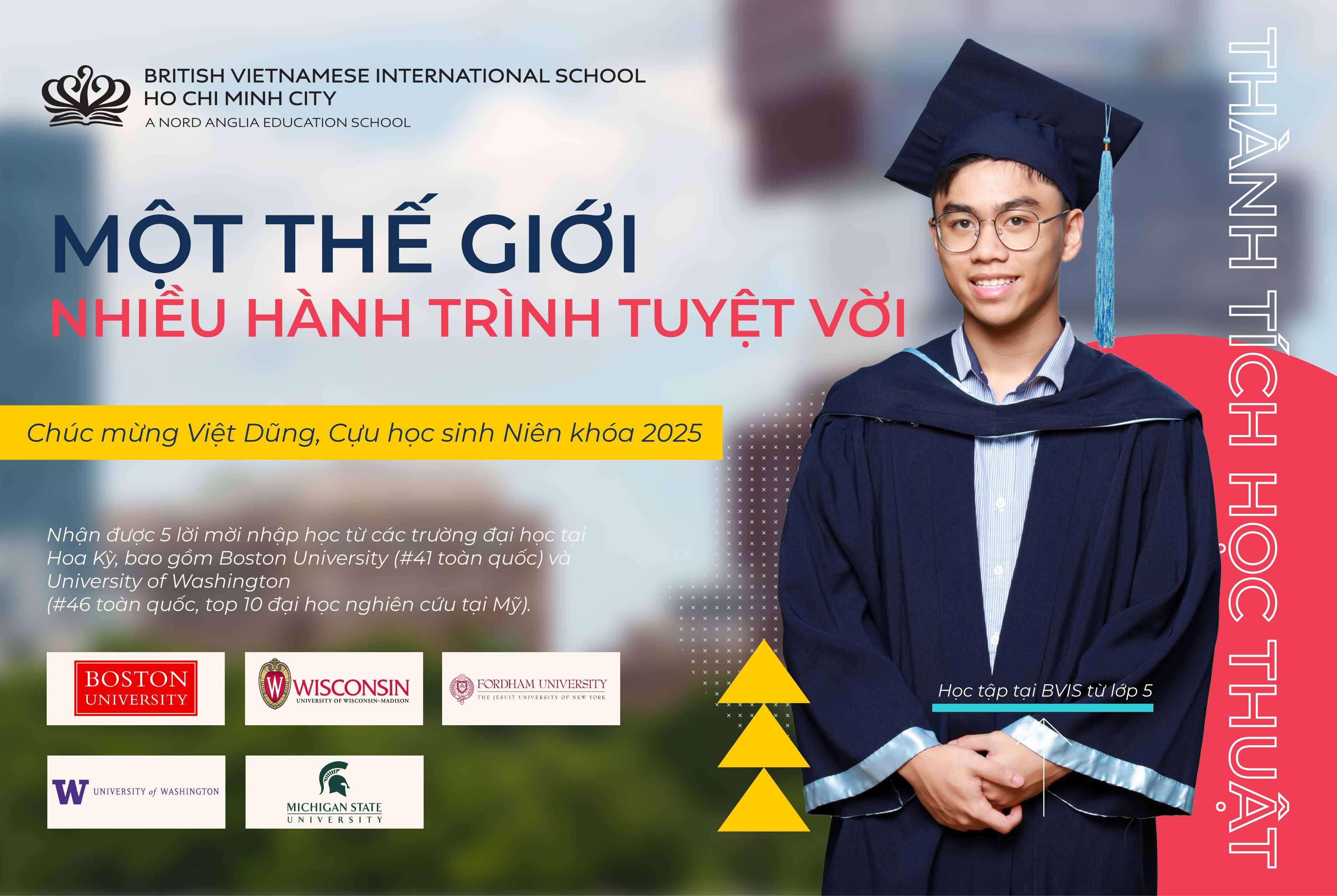 Thành tích Học thuật Nổi bật  - Carousel Default Full