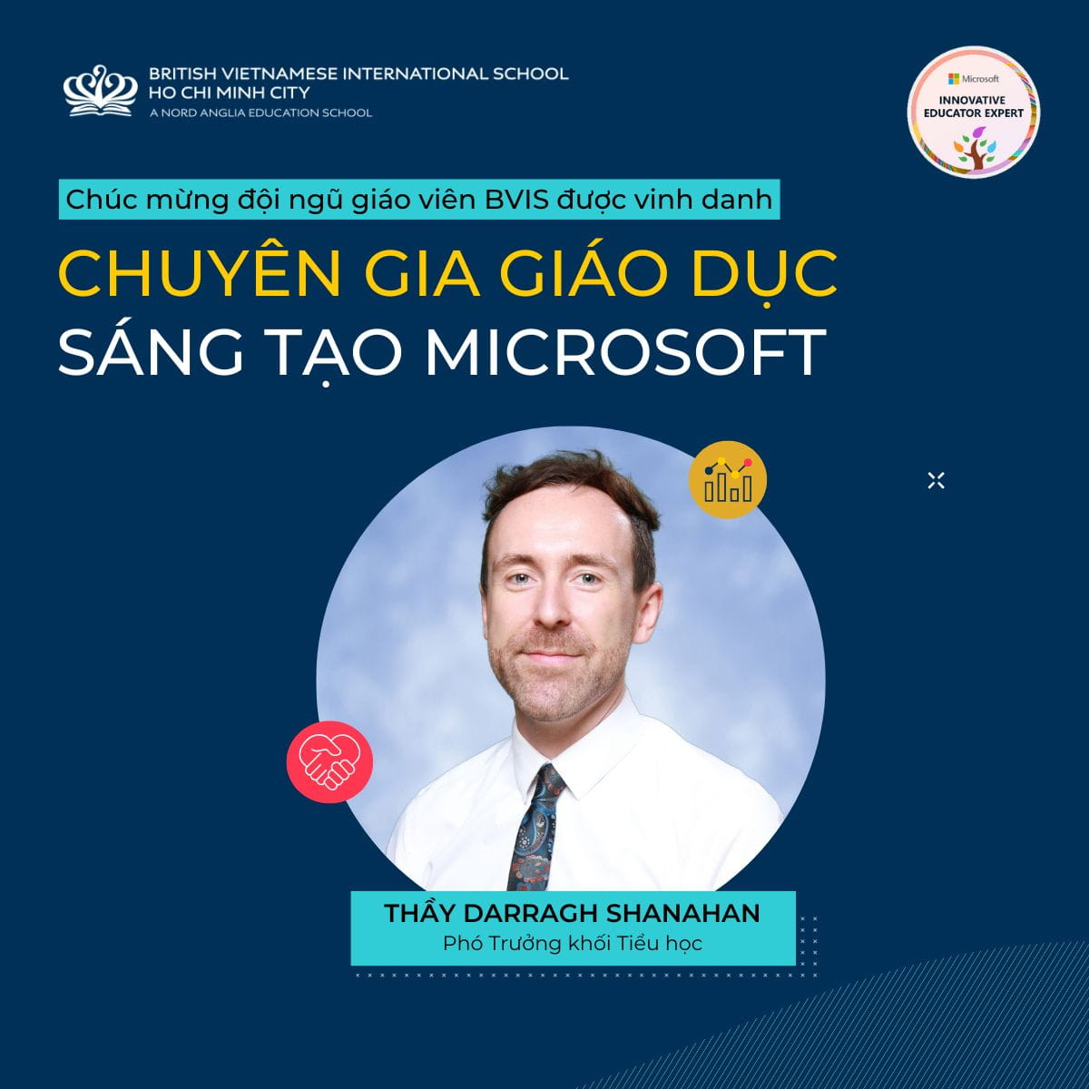 Cột mốc công nghệ mới: BVIS chính thức trở thành Trường học Điển hình Microsoft năm học 2025–2026 - VI