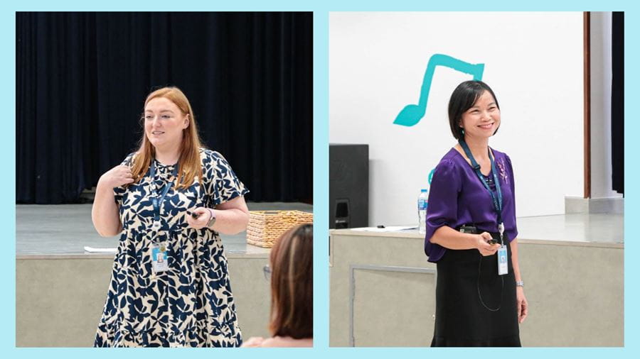 BVIS parents enjoy Phonics learning with our young experts! - BVIS parents enjoy Phonics learning with our young experts