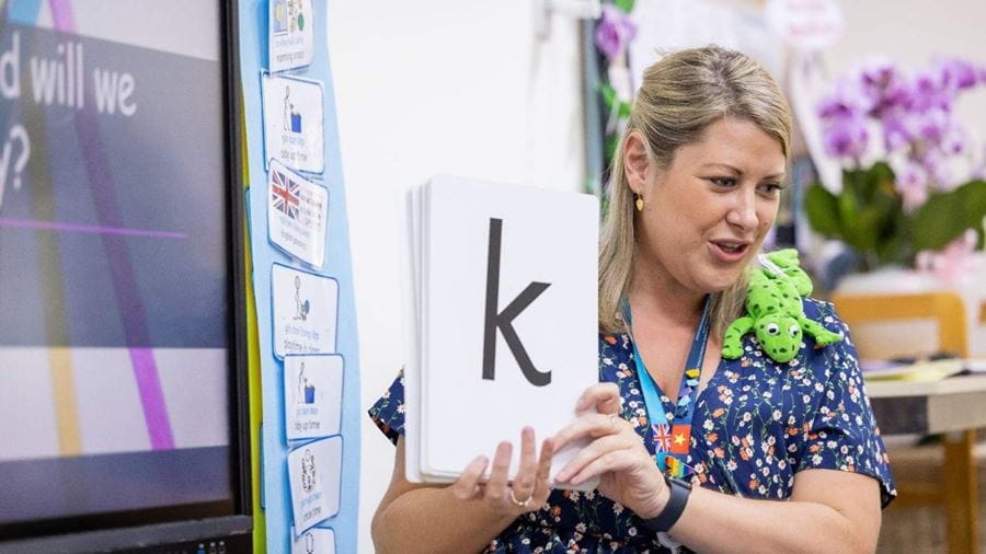 The school trains and develops language skills for students