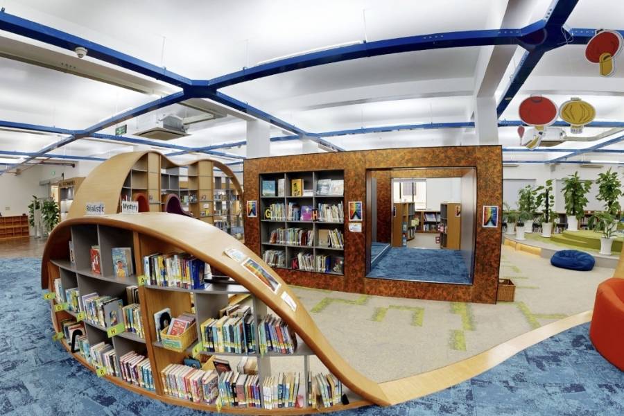 Modern learning spaces at the ISHCMC library
