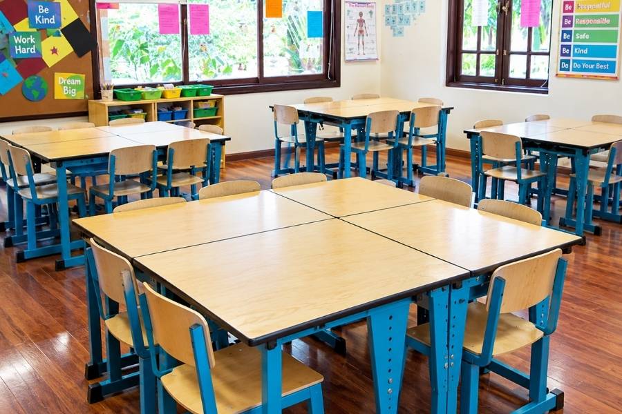 Classroom and learning spaces at European International School EIS