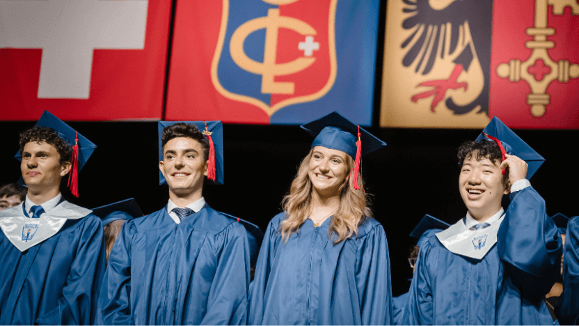 Elèves diplômés de l'IB au Collège du Léman