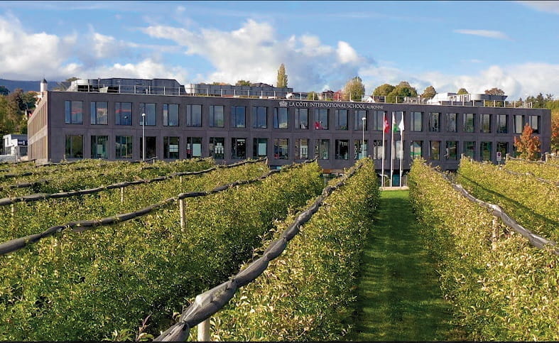 Aubonne school building exterior