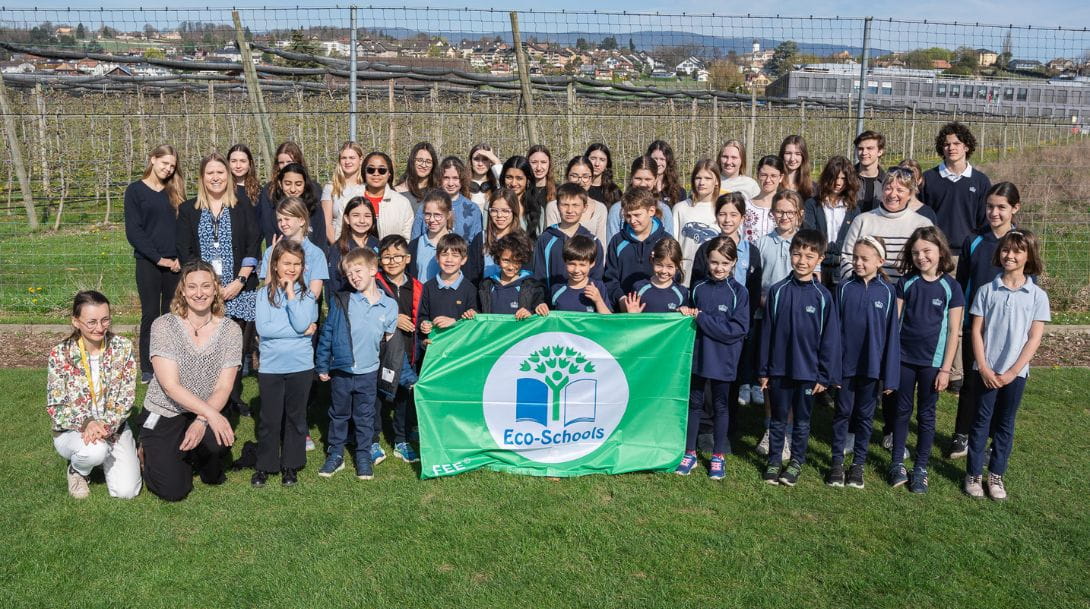 LCIS obtient le label Eco-Schools Green Flag : Un engagement en faveur de la durabilité - Eco School Green Flag
